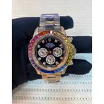 ROLEX DAYTONA FEMININO ROSÊ PREMIUM STRASS COLOR