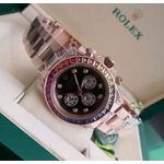 ROLEX DAYTONA FEMININO ROSÊ PREMIUM STRASS COLOR