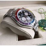 ROLEX DAYTONA FEMININO PRATA PREMIUM STRASS COLOR