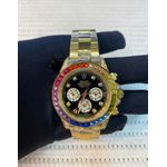 ROLEX DAYTONA FEMININO DOURADO PREMIUM STRASS COLOR