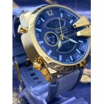 10 BAR DOURADO PULSEIRA CINZA LINHA BANHADA