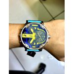 DIESEL 3 BAR CAMALEÃO PRATA COM AMARELO LINHA PREMIUM