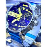 DIESEL 3 BAR CAMALEÃO PRATA COM AMARELO LINHA PREMIUM