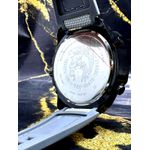 DIESEL 10 BAR PRETO COM PULSEIRA CINZA LINHA BANHADA