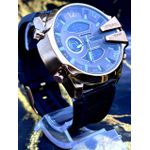 DIESEL 10 BAR CAIXARIA MARROM PULSEIRA PRETO LINHA BANHADA FUNCIONAL