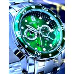 PRO DIVER BANHADO PRATA FUNDO VERDE