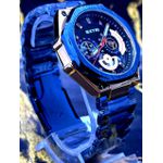 EXTRI X6096 AZUL COM DETALHES BRONZE FUNCIONAL