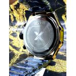 EXTRI X6096 AZUL COM DETALHES BRONZE FUNCIONAL