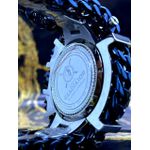 INVICTA GLADIADOR PRATA COM DETALHES AZUL