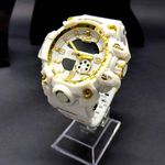 G-SHOCK MUD CASIO BRANCO COM DOURADO + 2 BRINDES