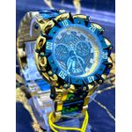 INVICTA HYPER BEAST RESERVE DOURADO DETALHES VERDE