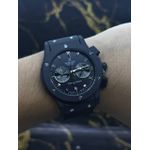 HUBLO GENEVE TODO PRETO LINHA BANHADA