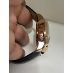 JACOB CASSINO ROSE/ BRONZE PULSEIRA PRETA PREMIUM