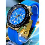 OYSTER PERPETUAL PATENT FUNDO AZUL PULSEIRA AZUL