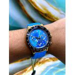 OYSTER PERPETUAL PATENT FUNDO AZUL PULSEIRA AZUL