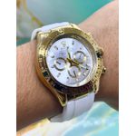 OYSTER PERPETUAL PATENT FUNDO BRANCO PULSEIRA BRANCA