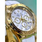 OYSTER PERPETUAL PATENT FUNDO BRANCO PULSEIRA BRANCA
