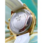 OYSTER PERPETUAL PATENT FUNDO BRANCO PULSEIRA BRANCA