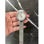 PALLYJANE FEMININO FOLHEADO TODO PRATA