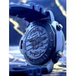 RELÓGIO PANERAI PULSEIRA PRETA CAIXARIA CHUMBO