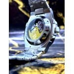 PATEK PHILIPPE GENEVE PRATA FUNDO AZUL