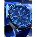 TAG HEUER PORSCHE TODO AZUL LINHA BANHADA FUNCIONAL