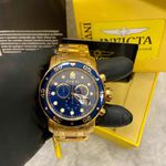 PRO DIVER DOURADO FUNDO AZUL PREMIUM