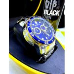 PRO DIVER BANHADO MISTO PRATA DETALHES DOURADO COM FUNDO AZUL