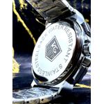 TAG HEUER QUARTZ PRATA COM AZUL LINHA BANHADA FUNCIONAL