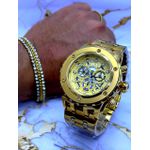 INVICTA RESERVE TODO DOURADO