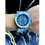 INVICTA RESERVE PRATA FUNDO PRETO