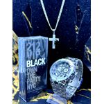 INVICTA RESERVE PRATA FUNDO PRETO