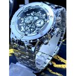 INVICTA RESERVE PRATA FUNDO PRETO