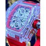 RICHARD MILLE MC LAREN PULSEIRA VERMELHA