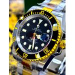 RLX PRATA FUNDO PRETO MISTO AUTOMÁTICO PREMIUM