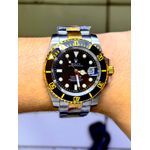 RLX PRATA FUNDO PRETO MISTO AUTOMÁTICO PREMIUM