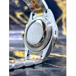 RLX DAYTONA MISTO PRATA COM DOURADO FUNDO PRETO PREMIUM