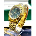 ROLX DAY DATE DOURADO FUNDO VERDE AUTOMÁTICO PREMIUM