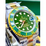 RLX PRATA FUNDO VERDE MISTO AUTOMÁTICO PREMIUM