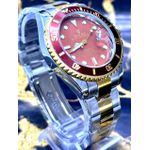 RLX SUBMARINER BATERIA MISTO FUNDO MARROM