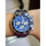 RELÓGIO SEIK AZUL FUNCIONAL