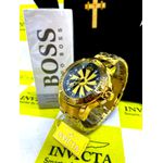 SPEED WAY ROLETA DOURADO FUNDO PRETO BANHADO PROVA D’ÁGUA + 3 Brindes