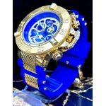 Relógio Subaqua azul Noma PROVA D’ÁGUA Pulseira Silicone AZUL