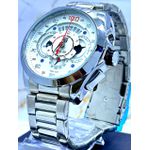 TAG HEUER PRATA FUNDO TODO BRANCO MERCEDES BENZ FUNCIONAL