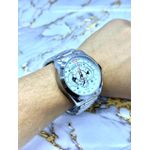 TAG HEUER PRATA FUNDO TODO BRANCO MERCEDES BENZ FUNCIONAL