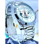 TAG HEUER PRATA FUNDO TODO BRANCO MERCEDES BENZ FUNCIONAL