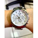 TAG CR7 DIAGONO PRATA LINHA BANHADA