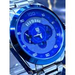 TAG HEUER PRATA FUNDO TODO AZUL MERCEDES BENZ FUNCIONAL