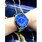 TAG HEUER PRATA FUNDO TODO AZUL MERCEDES BENZ FUNCIONAL
