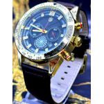 TAG HEUER DOURADO PULSEIRA COURO MARROM